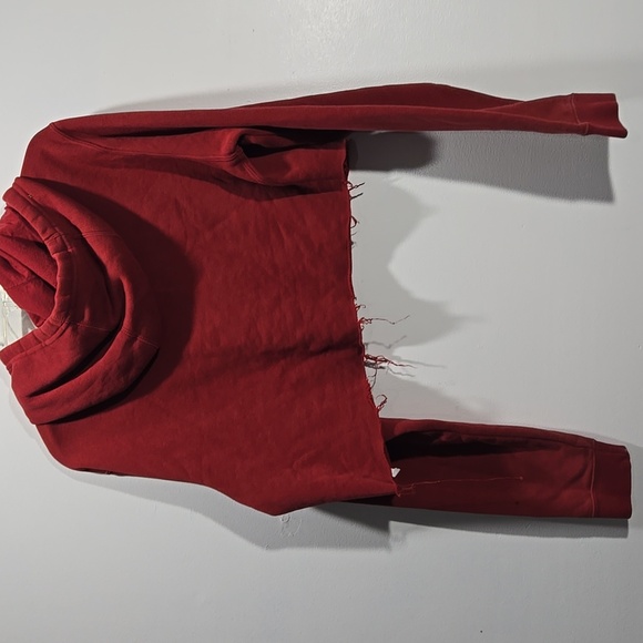 Nike Cropped Hoodie Stanford Fan Student Alumni Top L - Picture 2 of 9